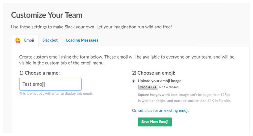 crear emojis en slack 2