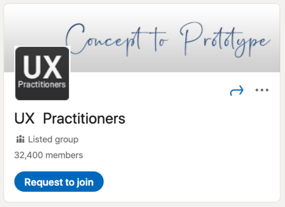 UX Practitioners LinkedIn Group para diseñadores y desarrolladores