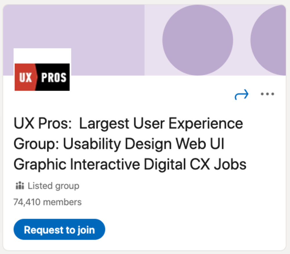 UX Pros LinkedIn Group para diseñadores y desarrolladores