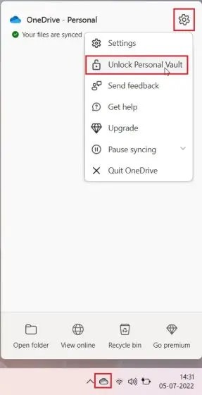 cifrar archivos windows onedrive