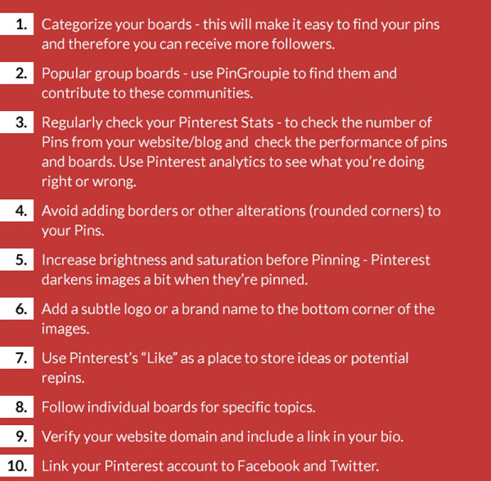 Trucos para el crecimiento del marketing en redes sociales: Pinterest