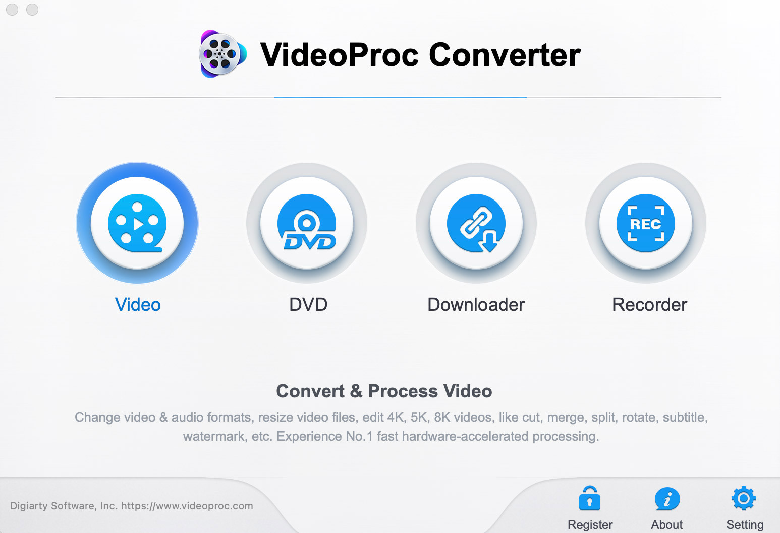 descargar videos de Instagram a través de VideoProc