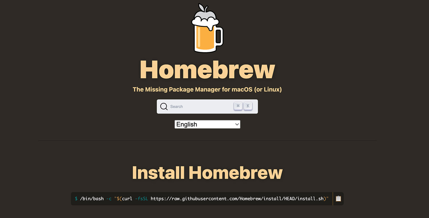 Homebrew para Mac