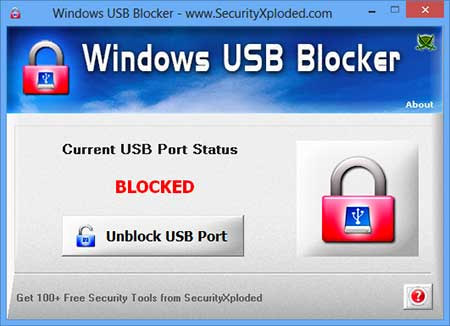 Bloqueador USB de Windows